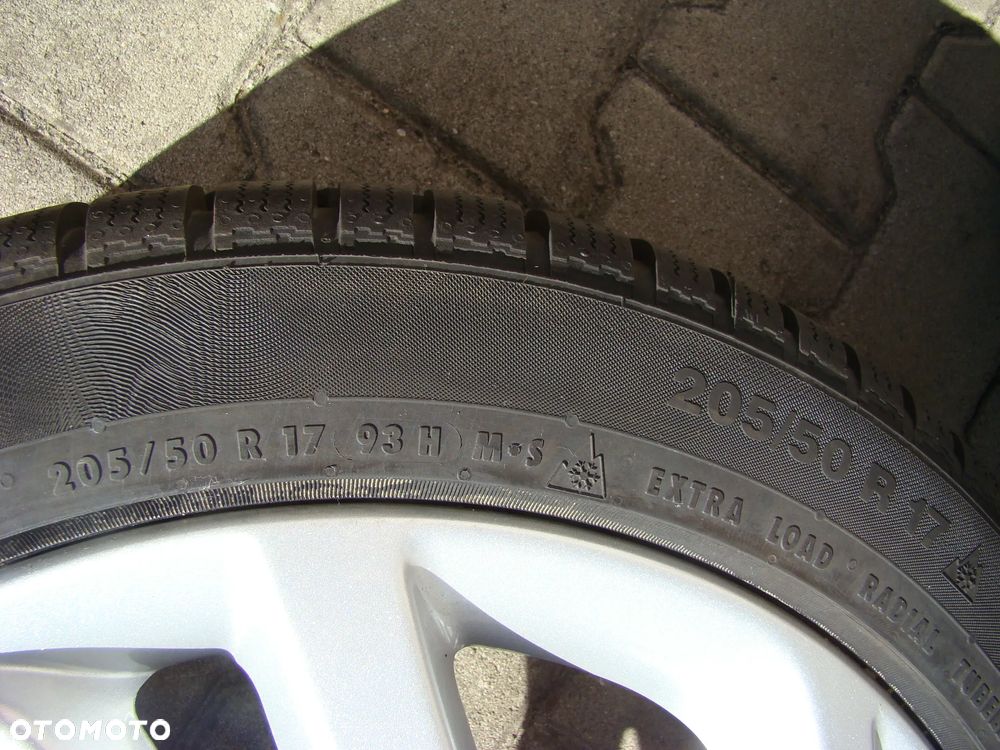 a495 4x100 Kia Stonic Hyundai Bayon 6,5jx17 opony zimowe 205/50 R17 - 8