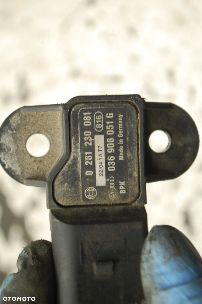CZUJNIK CIŚNIENIA DOŁADOWANIA 036906051G/ 0261230081 VW AUDI SEAT - 1