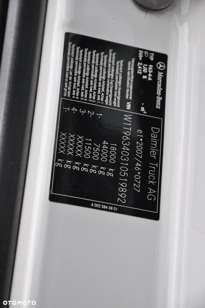 Mercedes-Benz Actros bez retardera - 19