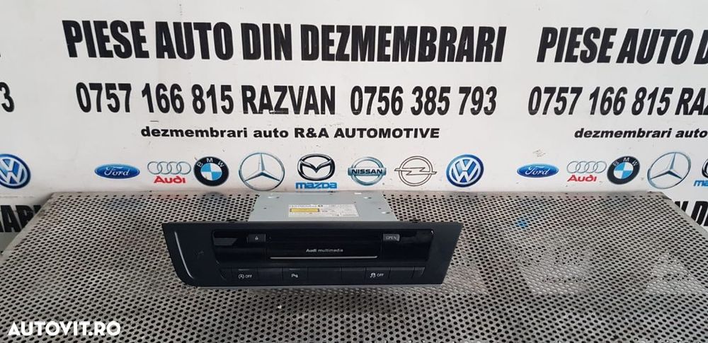 Unitate Modul Navigatie MMI 3G+ Plus Audi A6 4G C7 An 2011-2018 Testata Cod 4G0035666K - 2