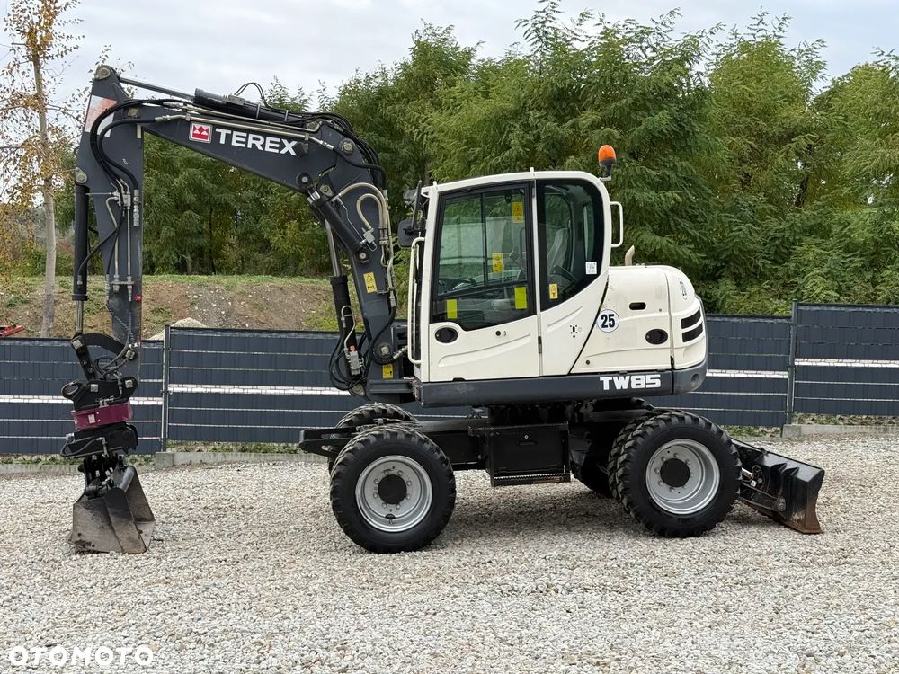 Terex * Koparka Kołowa TEREX TW 85 * Sprowadzona * Rototilt * - 8