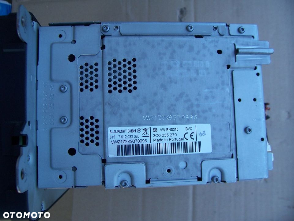 VW RADIO CD MP3 NAWIGACJA RNS310 BVX  3C0035270 ORYGI.EU. - 5