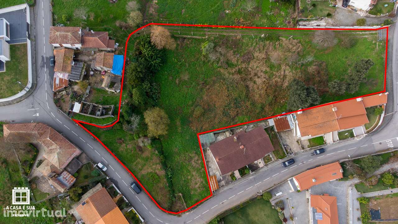 Terreno urbanizável c/ 4.334 m2 em Fornos, St. ª M.ª Feira - Exclusivo - Grande imagem: 5/15