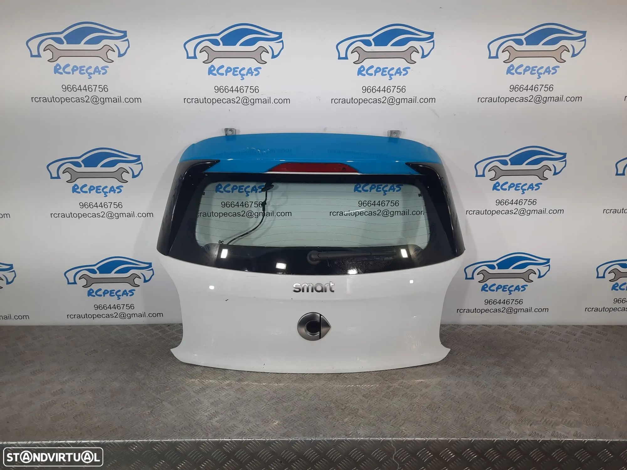 .PORTA TAMPA MALA SMART FORFOUR HATCHBACK 453 MOTOR PUXADOR VIDRO 3°STOP - 1
