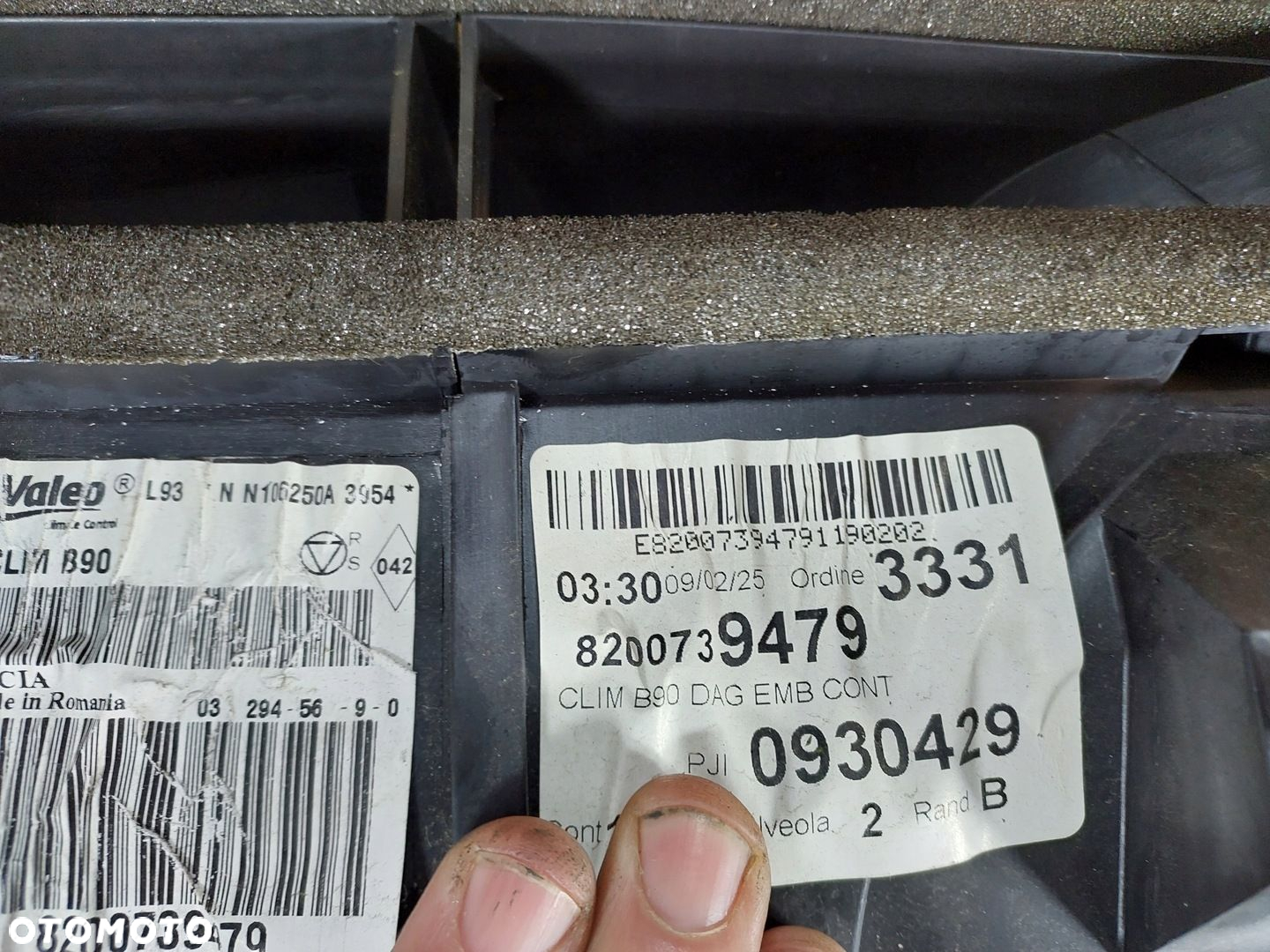 DACIA SANDERO I NAGRZEWNICA 8200739479 KLIMA - 4