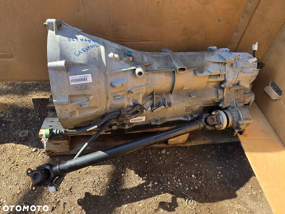 skrzynia biegów bmw 8hp50z wdr 8678683 kompletna nr mag 606s - 3