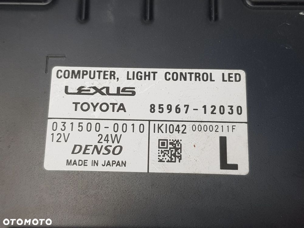 NOWA ORYGINALNA Przetwornica lampy Toyota Alphard Vellfire 85967-12030 - 8