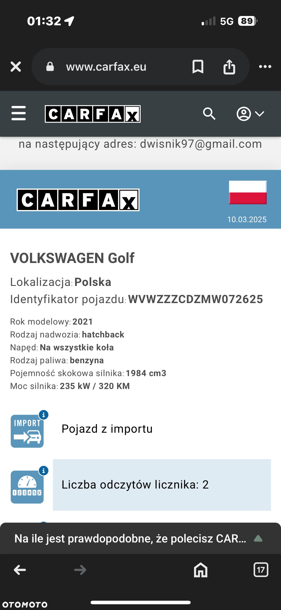 Volkswagen Golf VIII 2.0 TSI 4Motion R DSG - 2