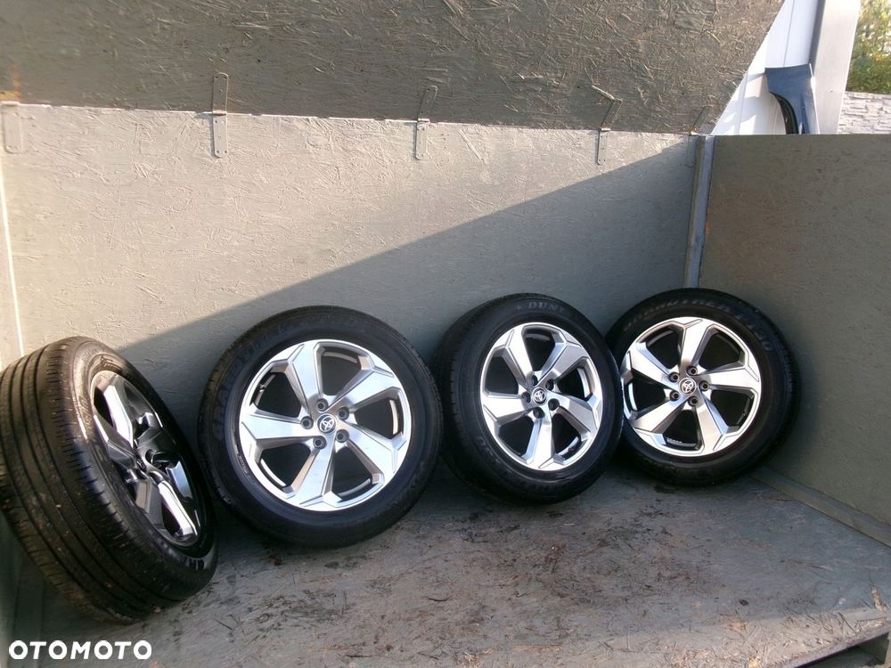 Toyota Rav4 V Generacji Alu Felgi z oponami Koła Dunlop 225/60/R18 Letnie - 1