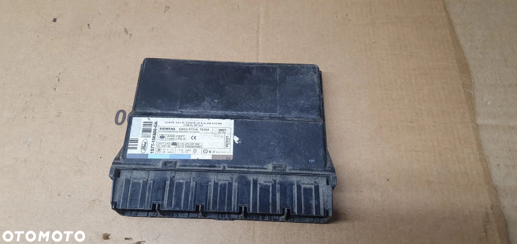 Moduł sterownik komfortu Ford Mondeo MK3 1S7T-15K600-GA - 1