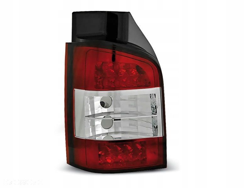 Lampy Tylne Diodowe Vw T5 2003-09 Led Red White - 1