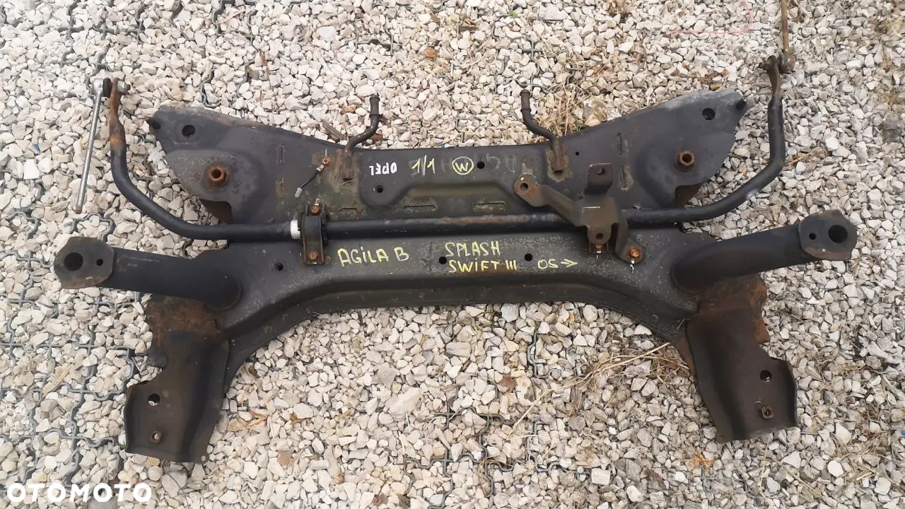 OPEL AGILA B / ASTRA J / VECTRA B / C / INSIGNIA | DAEWOO NUBIRA I / II | SUZUKI SPLASH SWIFT  SANKI ZAWIESZENIA PRZEDNIE (dostępne 7 sztuk sanek) - 3