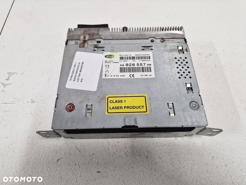 peugeot 508 i 1 radio nawigacja czytnik 9802655780 - 3