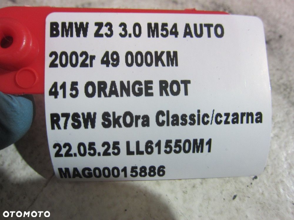 BMW Z3 E36 RAMIE WYCIERACZKI RAMIONA WYCIERACZEK PRZÓD 61618389549 8389550 - 11
