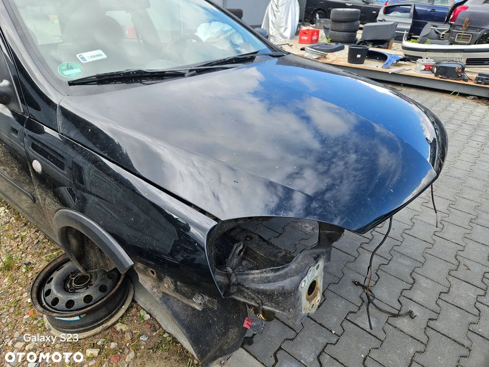 Maska pokrywa Opel Corsa C 2000-2003r przedlift 3d hatchback Z20C - 3
