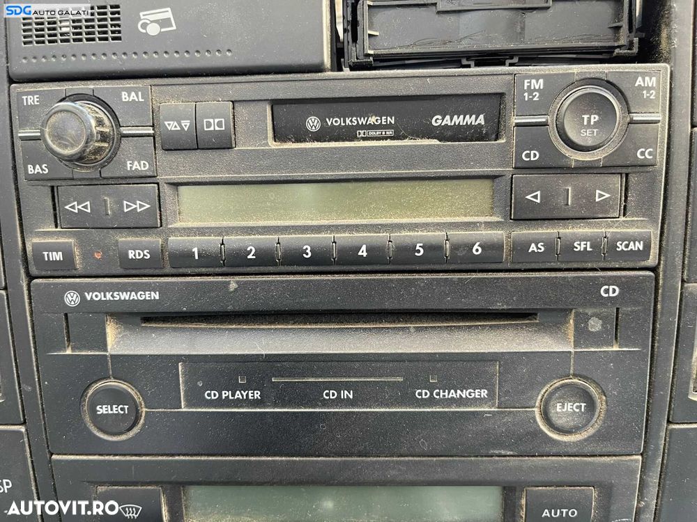 Unitate Radio Player cu Magazie CD Volkswagen Sharan 1996 - 2010 Cod rcdpsdgbvs2 - 1