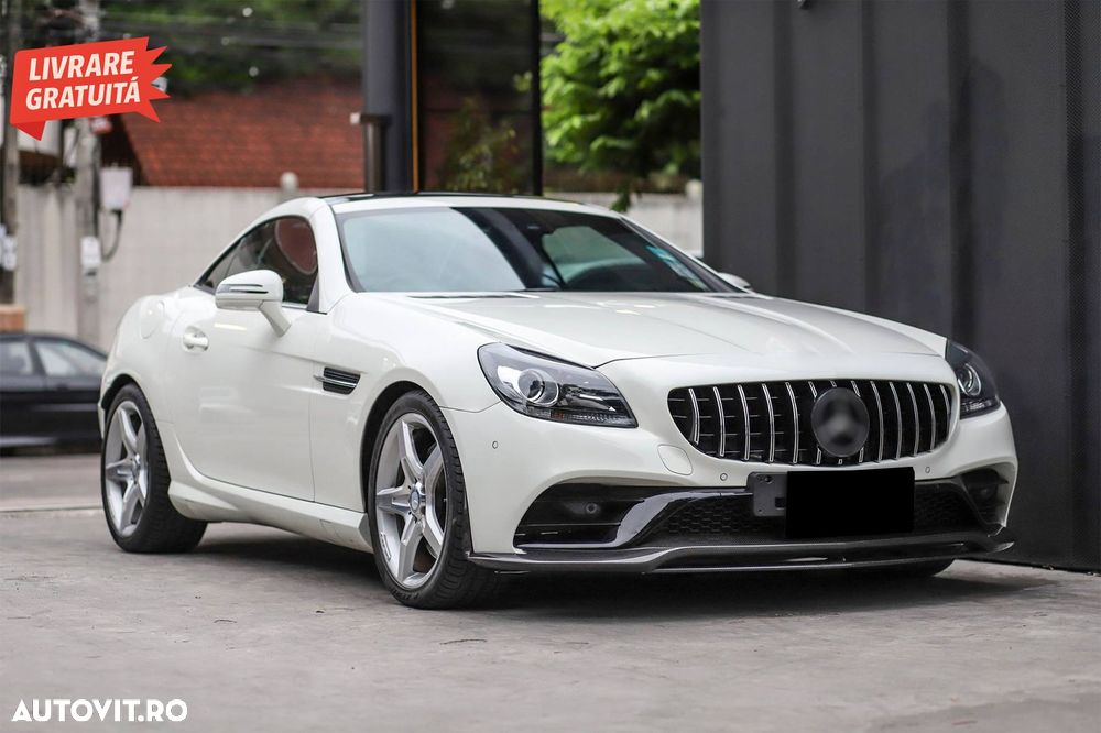Grila Centrala Mercedes SLC-Class R172 Facelift (2016-2019) GT-R Panamericana Desi- livrare gratuita - 8