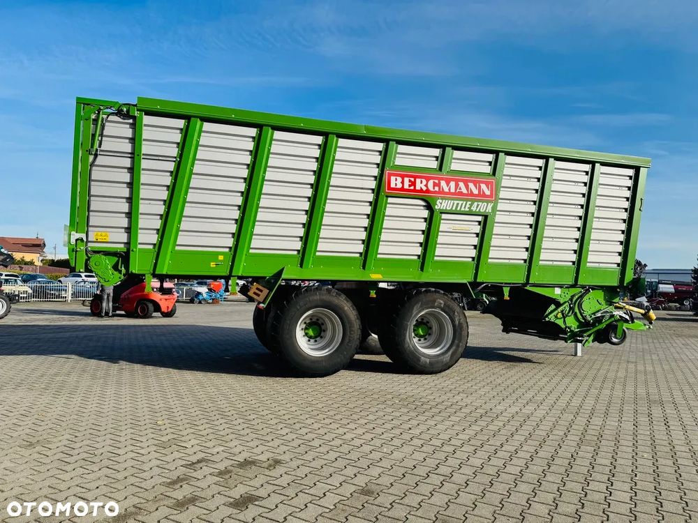 Bergmann Przyczepa samozbierająca Shuttle 470 K duża pojemność - 8
