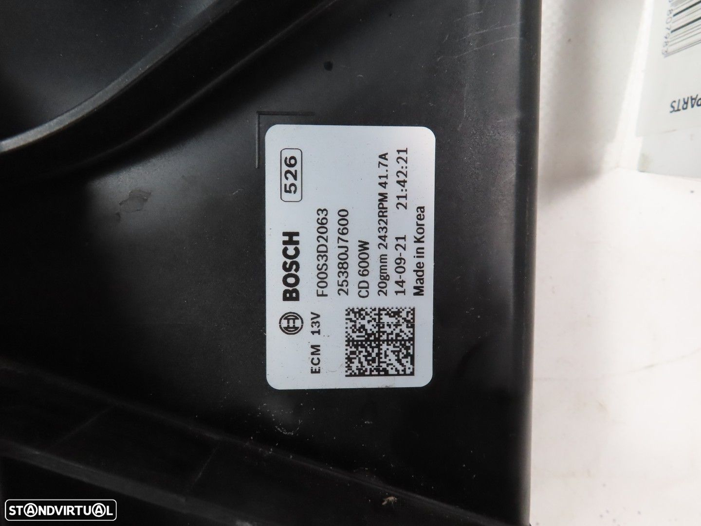 Termoventilador Seminovo/ Original HYUNDAI i30 (PDE, PD)/KIA CEED (CD)/KIA XCEED... - 4