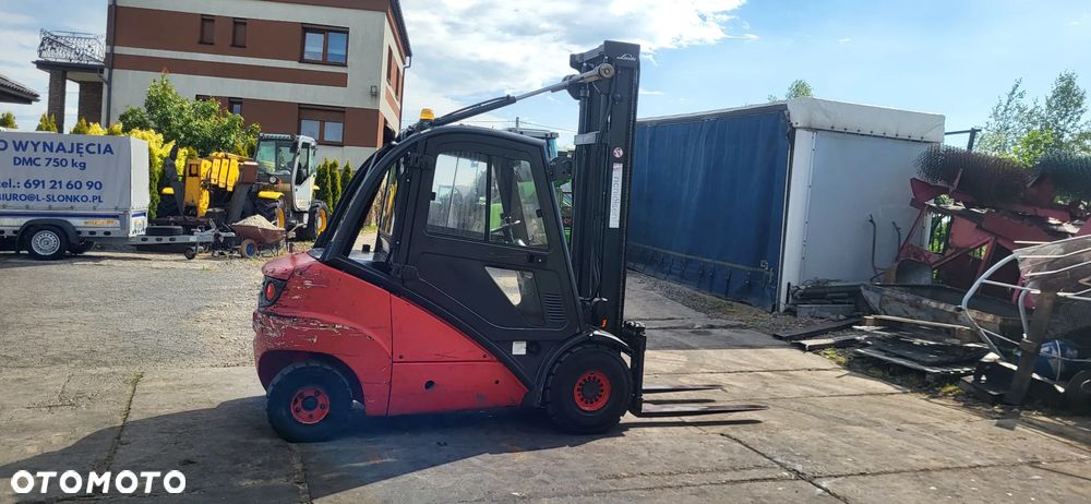 Linde H 35 Pełna kabina przesuw Diesel - 9