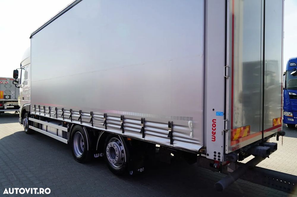 DAF XF 480 / COMBINAȚIE TANDEM / 120 M3 / PUNȚĂ RIDICATĂ / + REMORCĂ WECON / PUNȚI SAF - 11