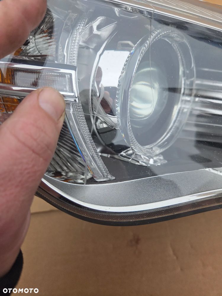 Lampa przednia prawa BMW X1 X-1 I E84 Lift LCI Xenon Led 7290240 63117290240 Reflektor prawy przód przedni BMW X-1 E84 Lci - 16