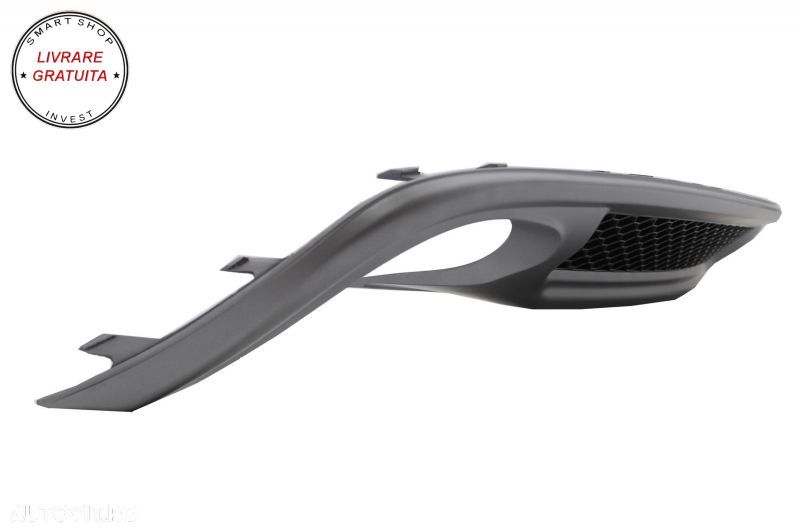 Difuzor Bara Spate si Ornamente toba AUDI A4 B8 Facelift Sedan/Avant (2012-2015) c- livrare gratuita - 3