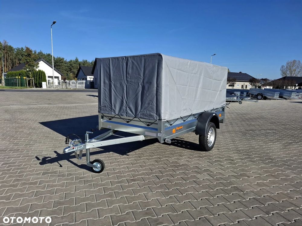Neptun DOSTAWA Przyczepka 263x129x110cm N7-263 ptw PROMOCJA! Lekka przyczepa jednoosiowa ze stelażem i plandeką GN114 - 31