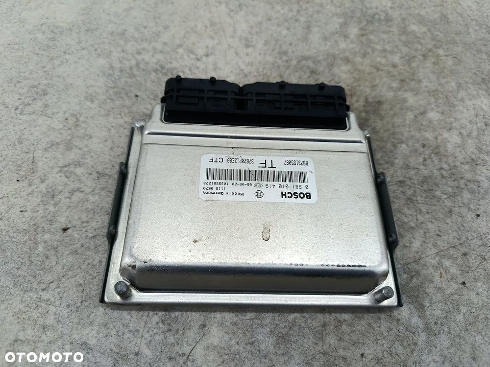 KOMPUTER, STEROWNIK HONDA CIVIC VII 8973155087 37820PLZE00 0281010419  1.7 - 5