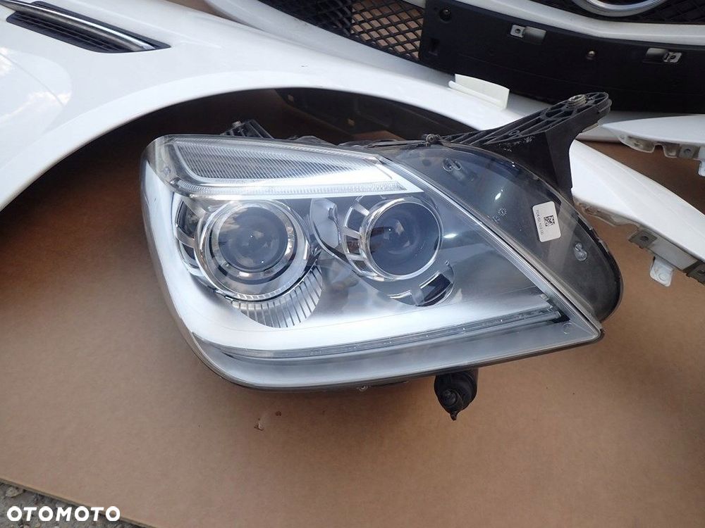 dw mercedes slk 200 r172 zderzak maska lampy biały - 7