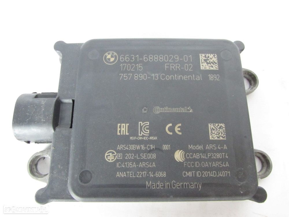 Sensor ACC / Radar (FRR-02) Seminovo/ Original BMW 7 (G11, G12)/BMW 5 (G30, F90)... - 2