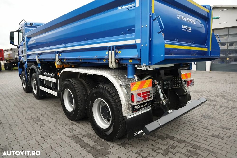 MAN TGS 41.480 / 8X8 / ​​​​BASCULĂ 3 LATE / BORDMATIC / KH KIPPER / AUTOMAT / NOU - 2026 / DISPONIBIL IMEDIAT / SCHIMBAȚI VECHIUL CU UNUL NOU - 22