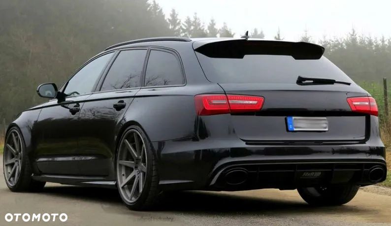 AUDI A6 C7 4G AVANT RS6 WZÓR SPOILER DASZEK PODKŁAD - 14