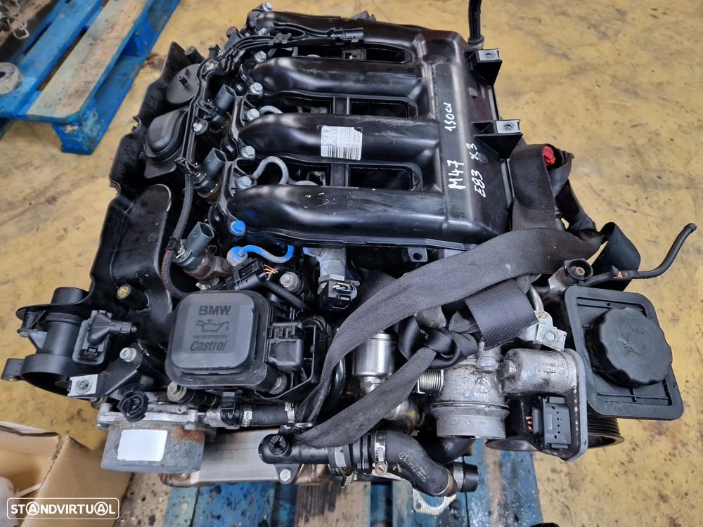 Motor usado M47D20 204D4 BMW X3 150CV M47 - 2