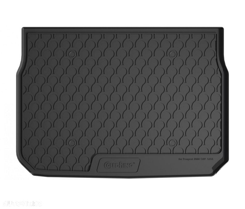 Tavita portbagaj Peugeot 2008 din 2013-2020, din cauciuc Rubbasol, marca Gledring - 1
