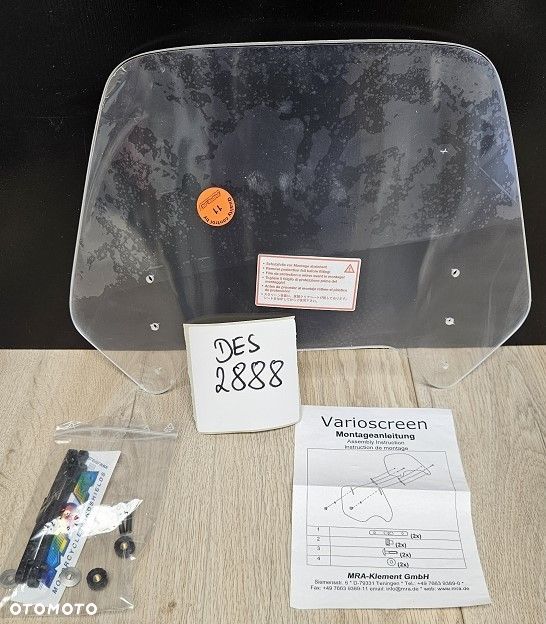 Deflektor Szyby MRA Varioscreen (Górna Część) Yamaha FJR 1300 2006-2012 - 1