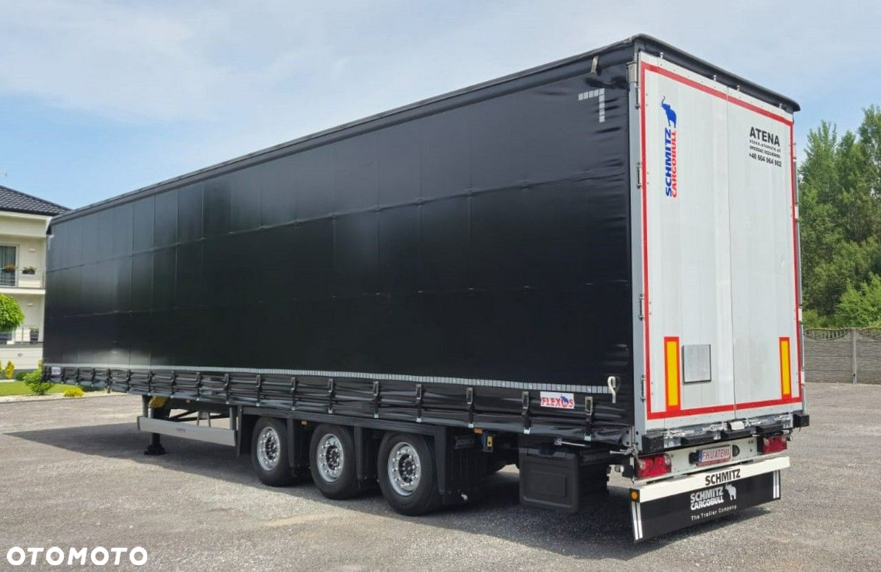 Schmitz Cargobull Firana Mega, Oś podnoszona - 7