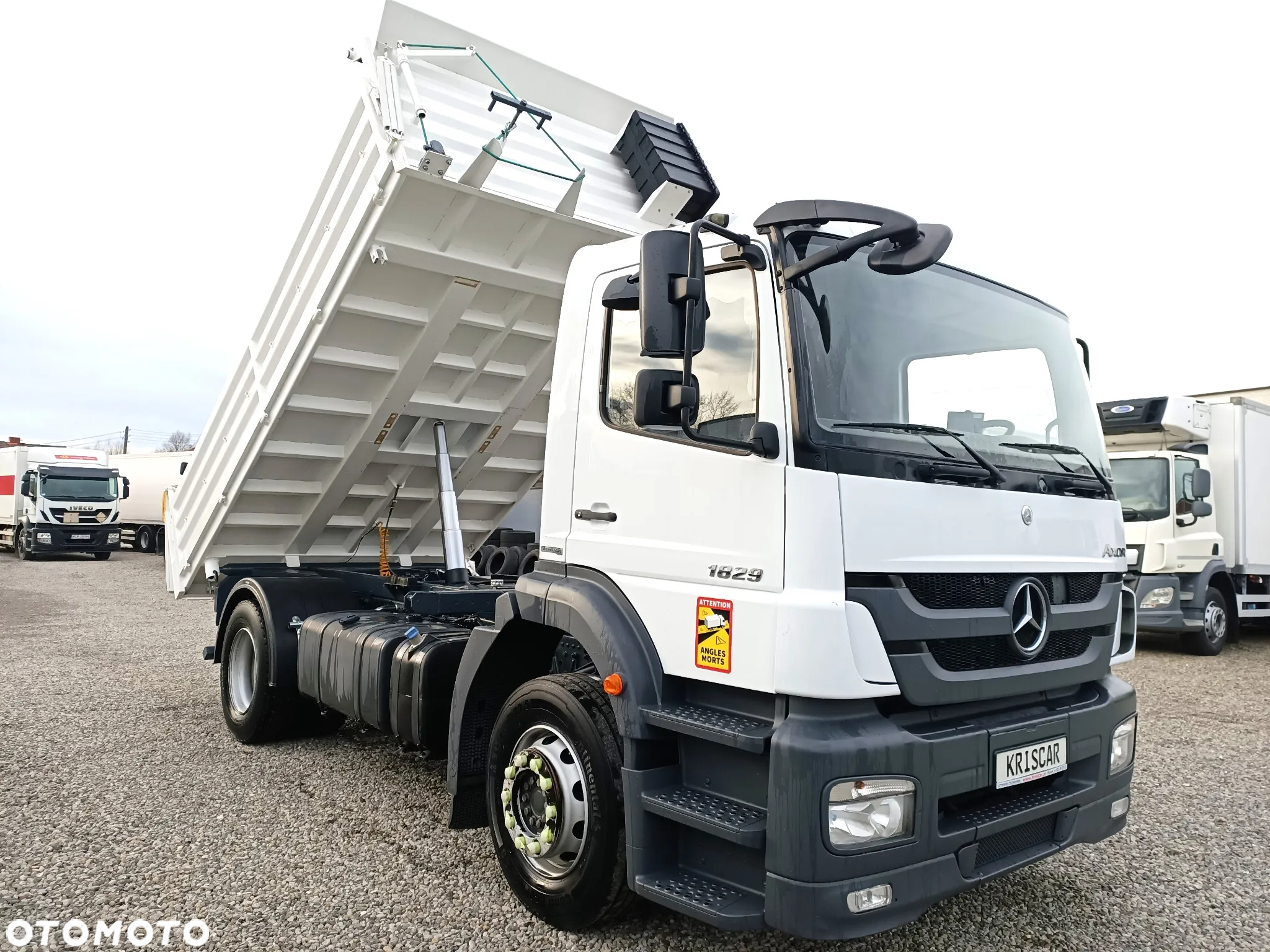 Mercedes-Benz Axor 1829 3 stronny NOWY kiper z blokadą mostu - 4