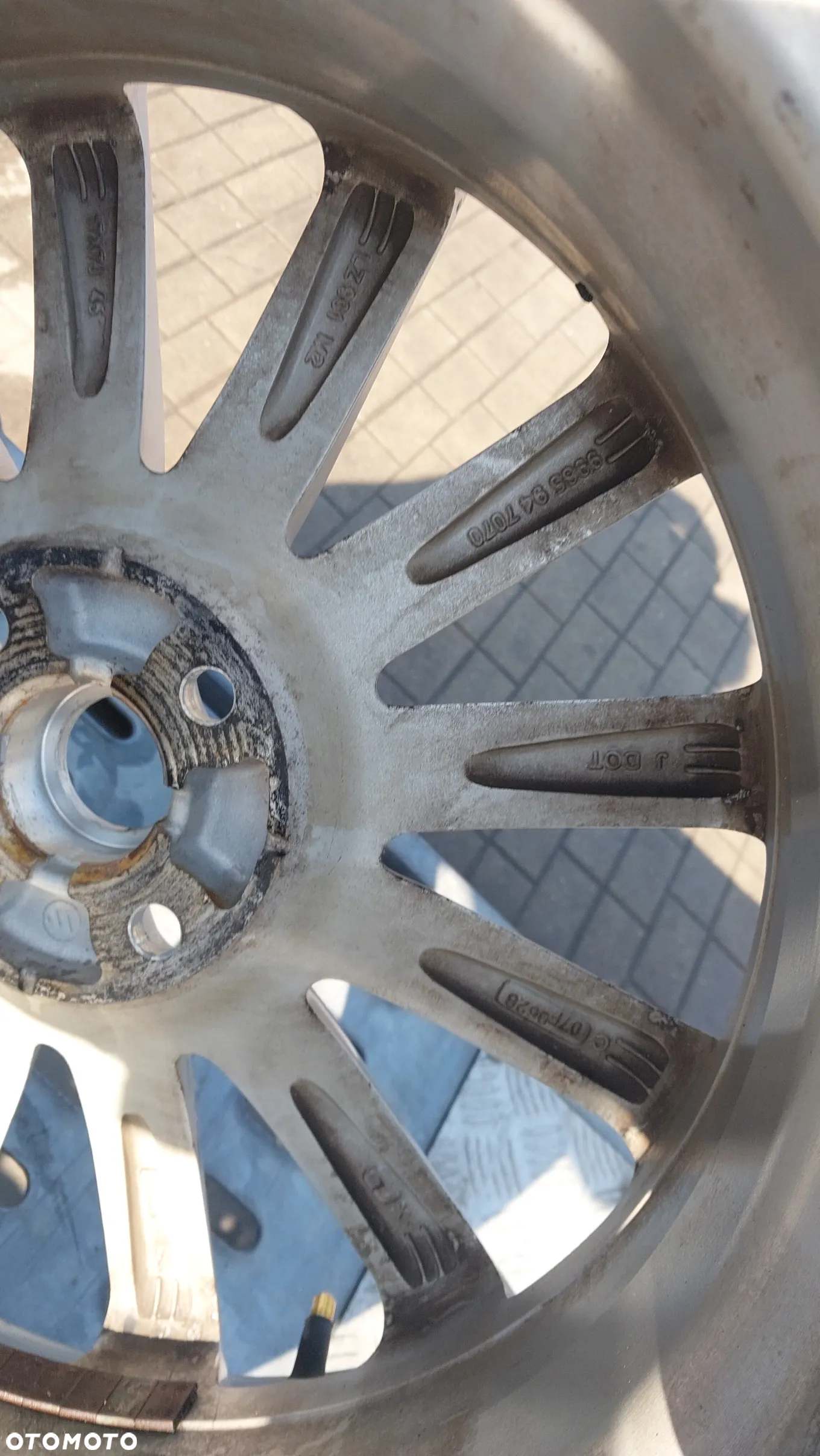 Felga pojedyncza FIAT 124 SPIDER MX-5 9965947070 4x100 ET45 17x7J - 5