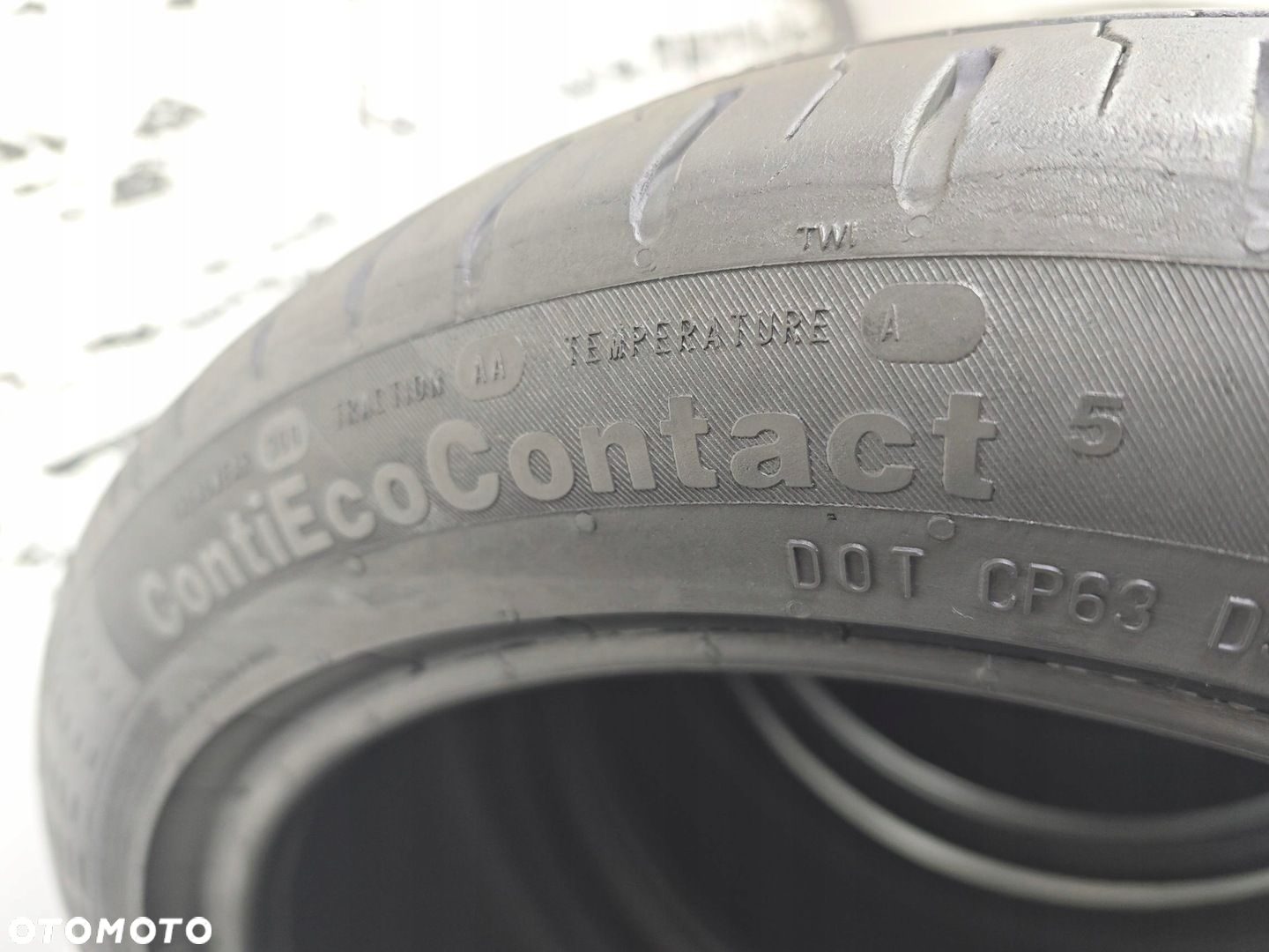 215/45R17 continental opony letnie 6,5mm 50743 - 6