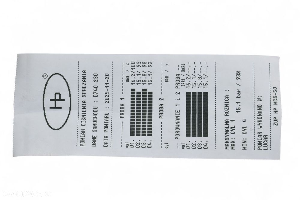 Silnik RENAULT SCENIC II MEGANE II 1.4 16V 98KM K4JD740 K4J740  KOMPRESJA - 11