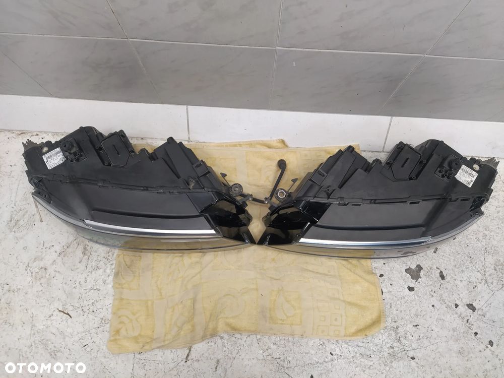 VW TIGUAN II 2 REFLEKTOR LAMPA LAMPY PRZÓD PRZEDNIE LEWA PRAWA FULL LED PRZETWORNICE KOMPLETNA ORYGINAŁ - 5