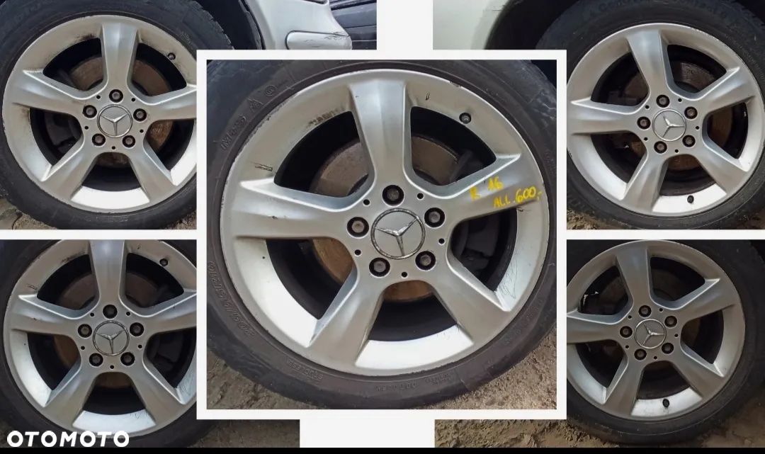 Alufelgi R16 Mercedes w203 5x112 - 1
