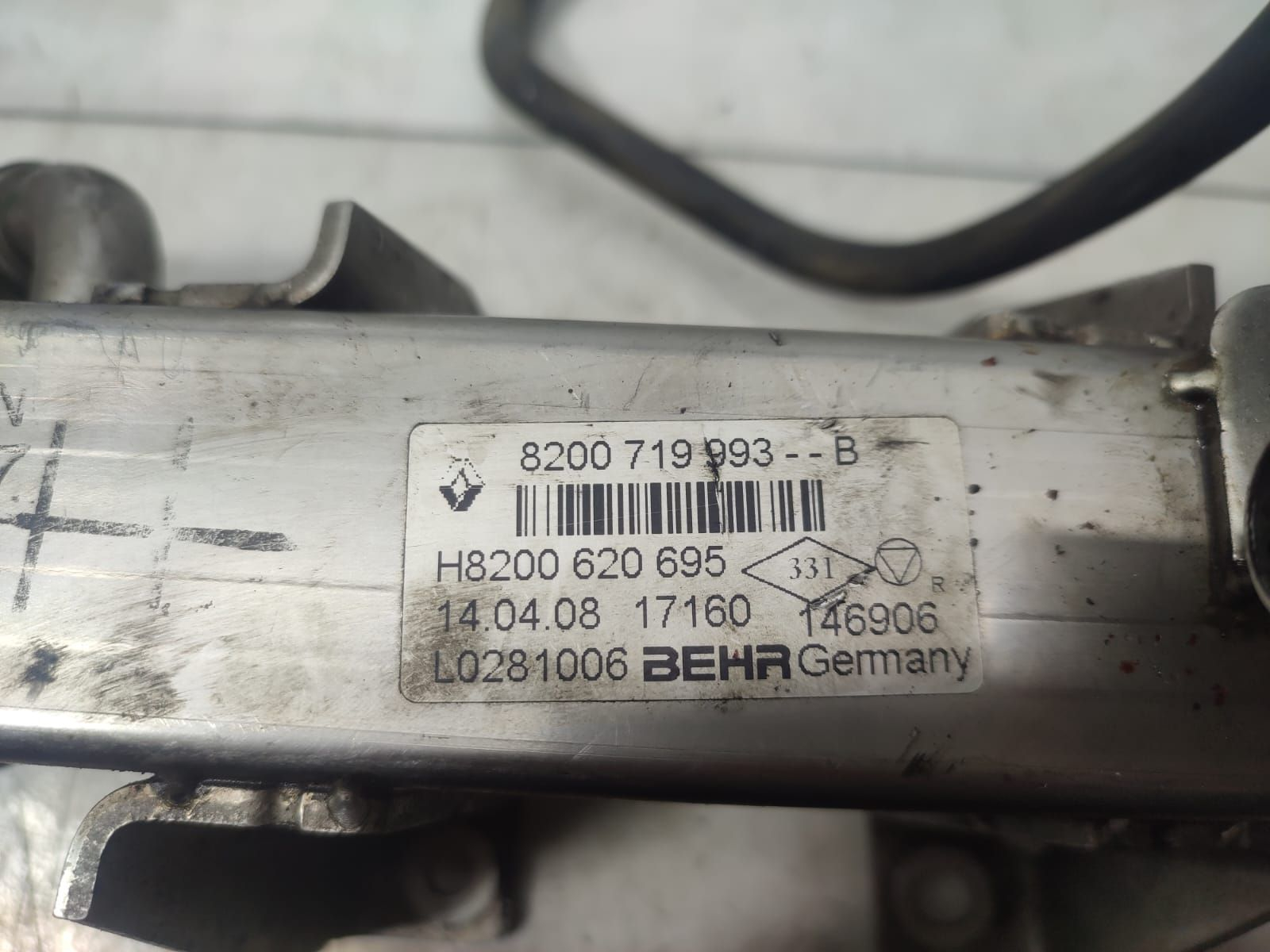 EGR racitor gaze 1.6 tdci t3da 5056390800 Ford B-MAX 1 [2012 - 2018] - 4