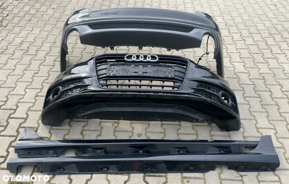 Audi A6 C7 4G S-Line sedan limo zderzak przód tył progi listwy progowe - 1