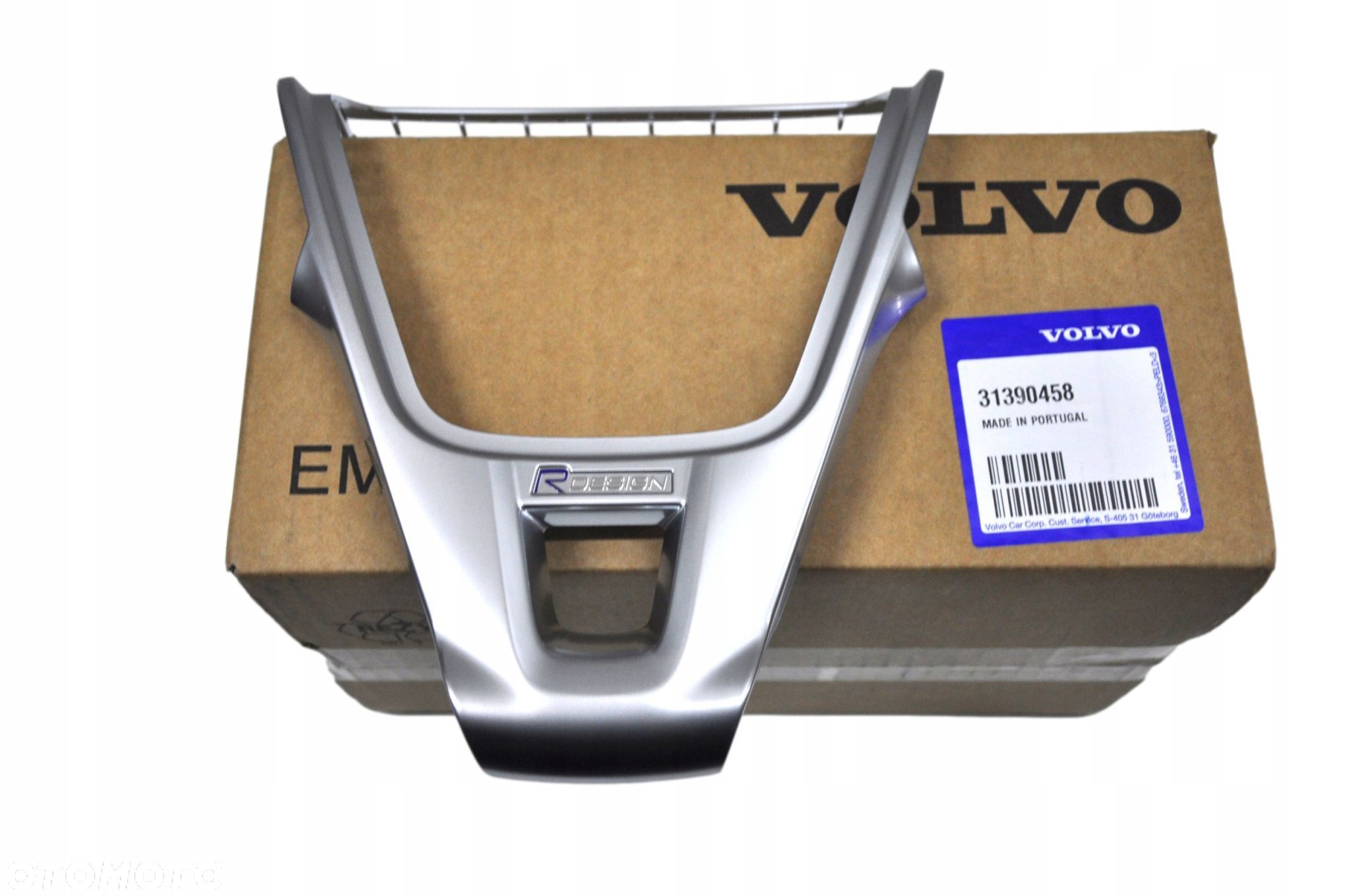 VOLVO S80 XC60 R-DESIGN panel kierownicy chrom OE - 1
