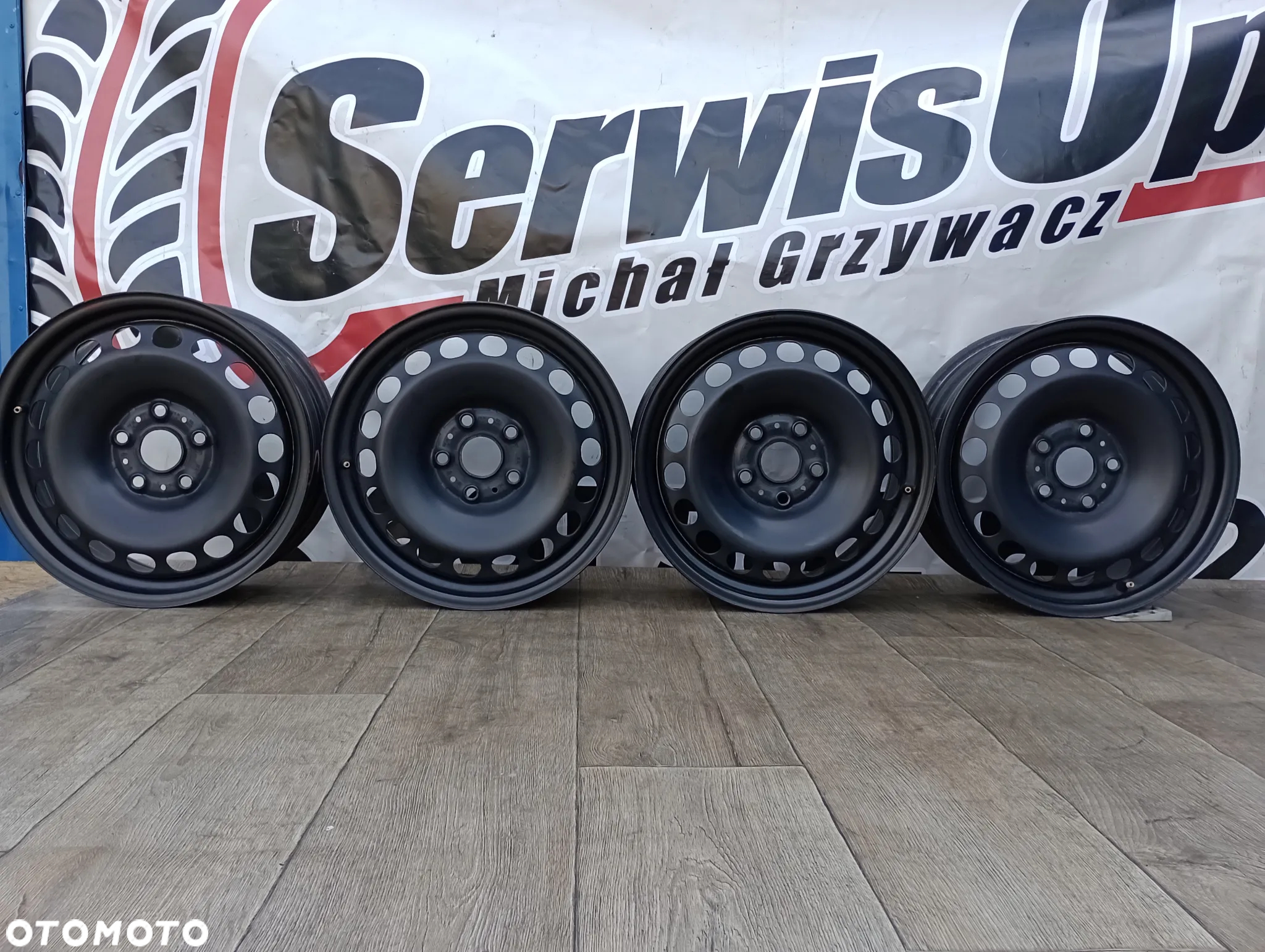 FELGI STALOWE 5x112 R16 6,5J ET41 VW PASSAT T-ROC GOLF JETTA TOURAN SKODA SUPERB KAROQ OCTAVIA - 2
