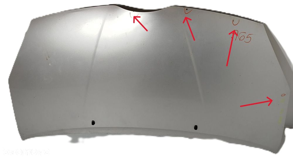 maska pokrywa silnika TOYOTA COROLLA VERSO 04-08 1C0 - 1