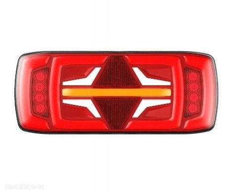 lampa tylna led neon dynamiczny kierunek tir bus - 2