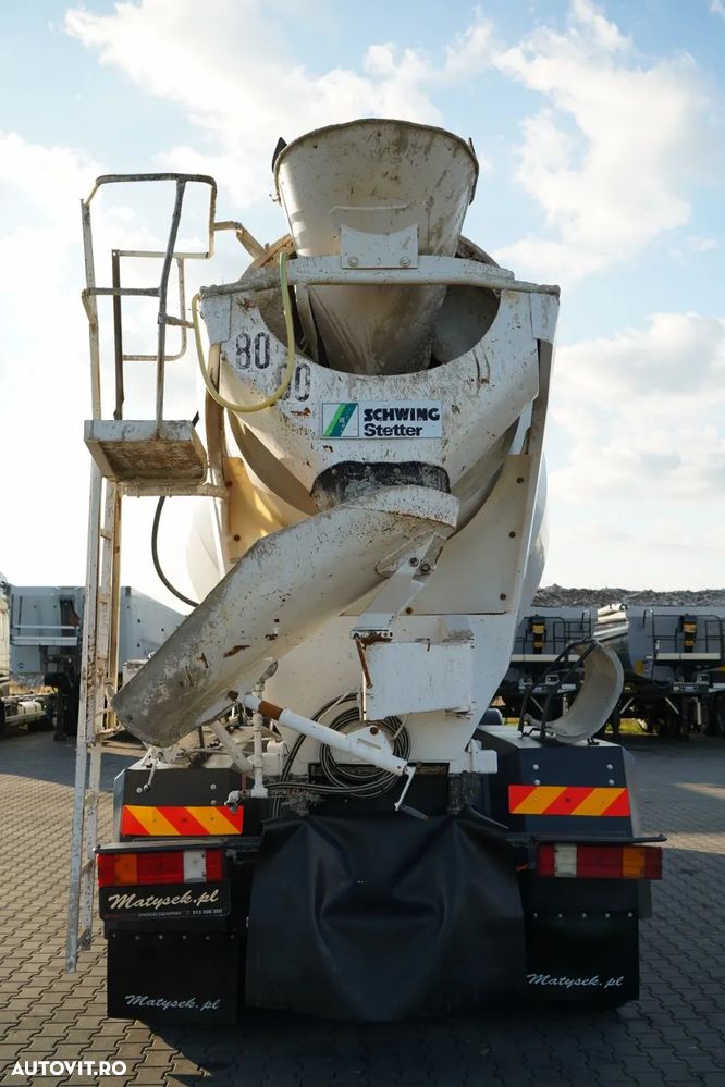 Mercedes-Benz ACTROS 3246 / BETONIERĂ SCHWING STETTER / 8X4 / EPS + AMBREIAJ / JANTE DIN ALIAJ / - 14